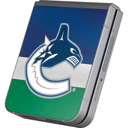 NHL Vancouver Canucks Jersey Galaxy Z Flip6 Skin